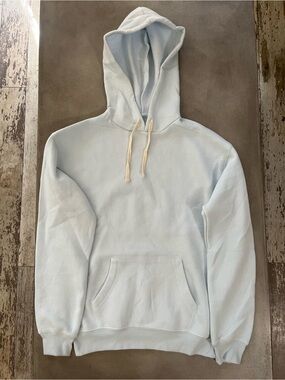 Billabong Women’s Pullover Hoodie Size Small Light Blue Surf Sweatshirt